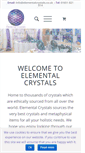 Mobile Screenshot of elementalcrystals.com
